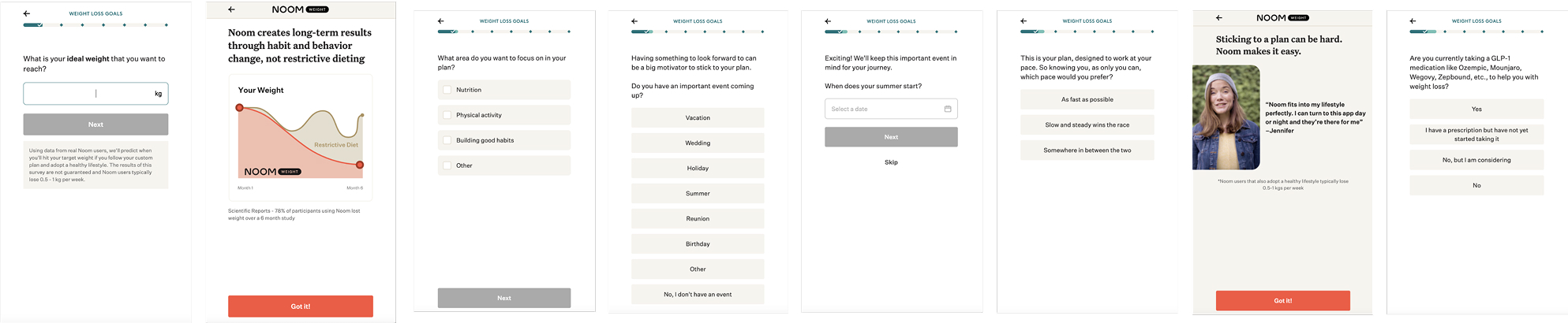 Quiz funnel example