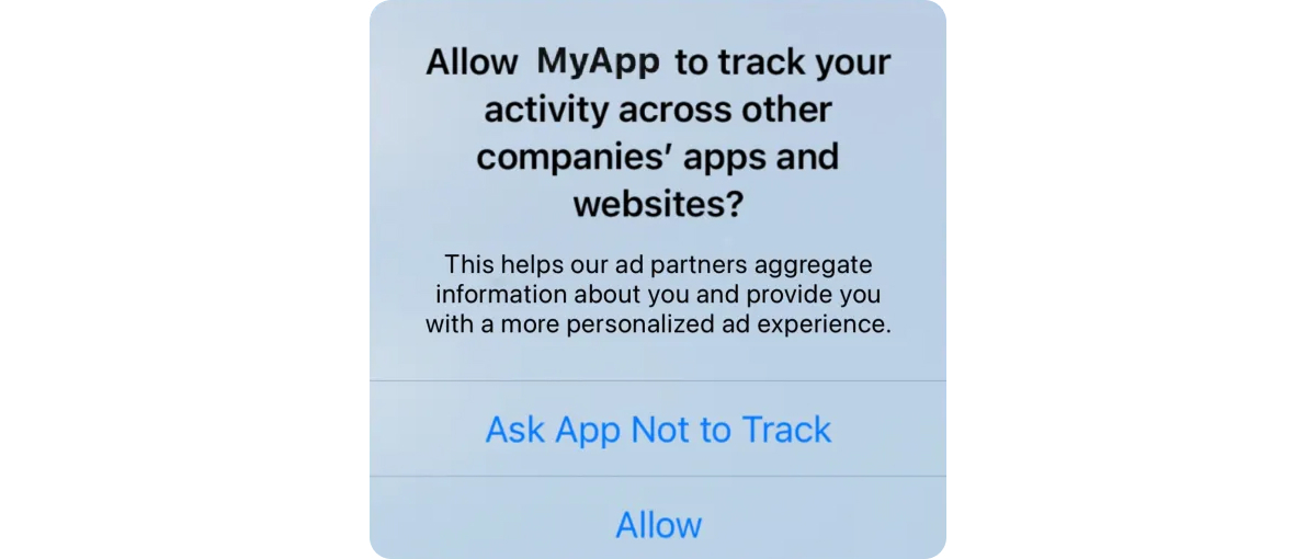ATT limits data attribution