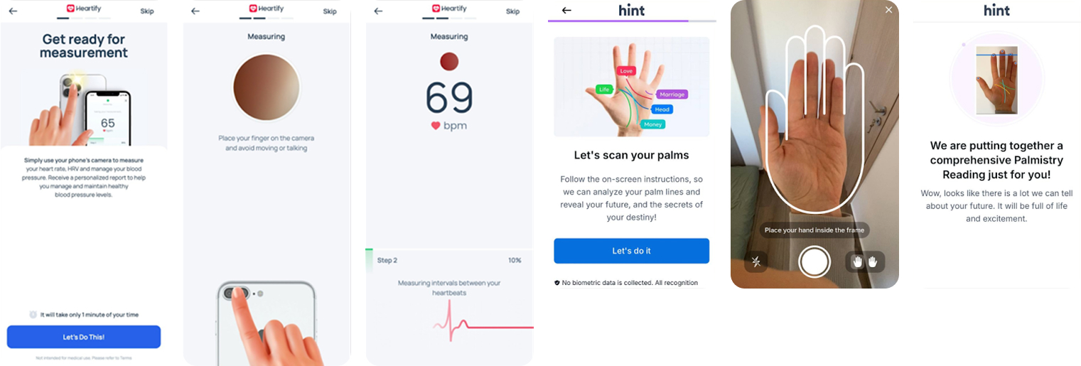show the product in your web onboarding