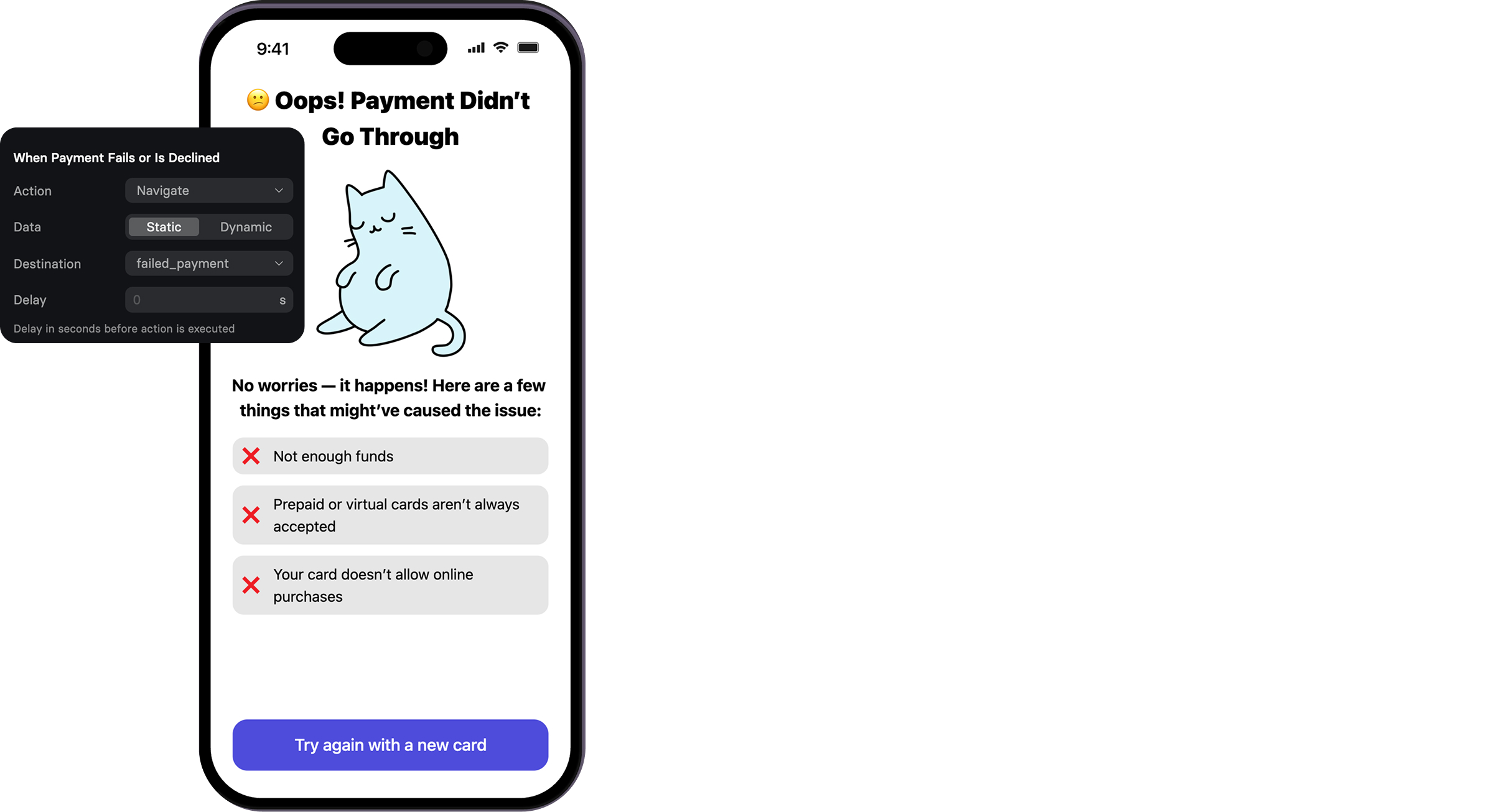 failed payment recovery