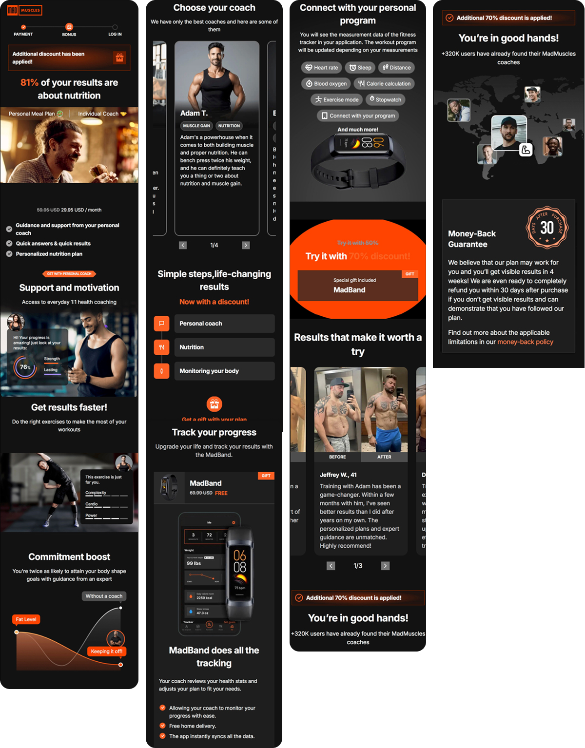 one-click upsell examples