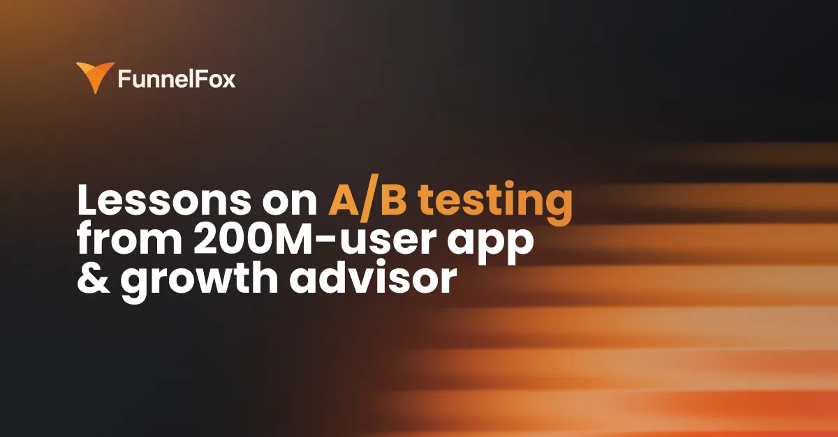 A/B testing