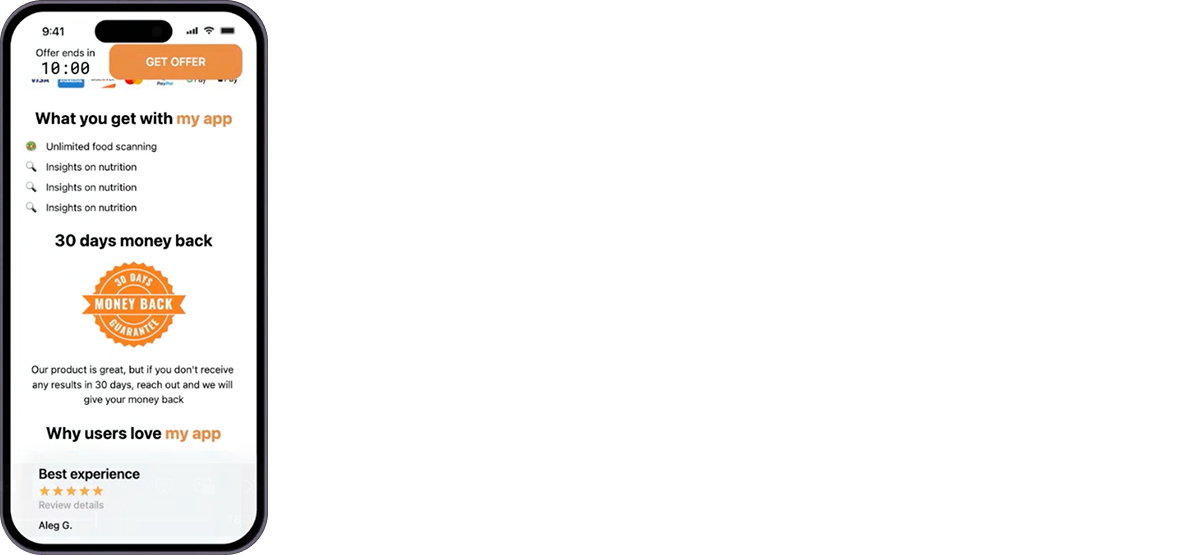 add user reviews to web paywall