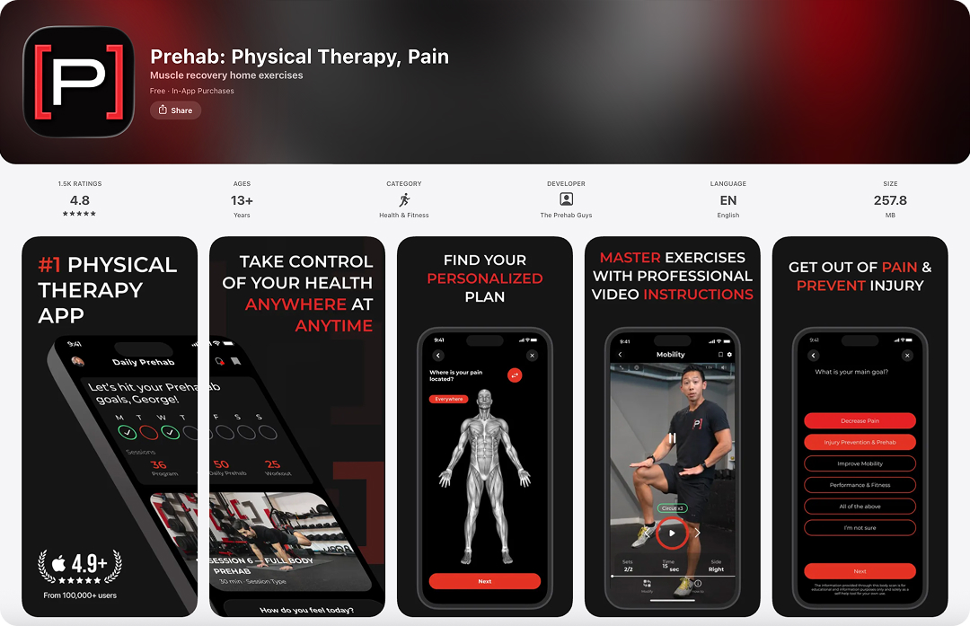 Prehab on the App Store