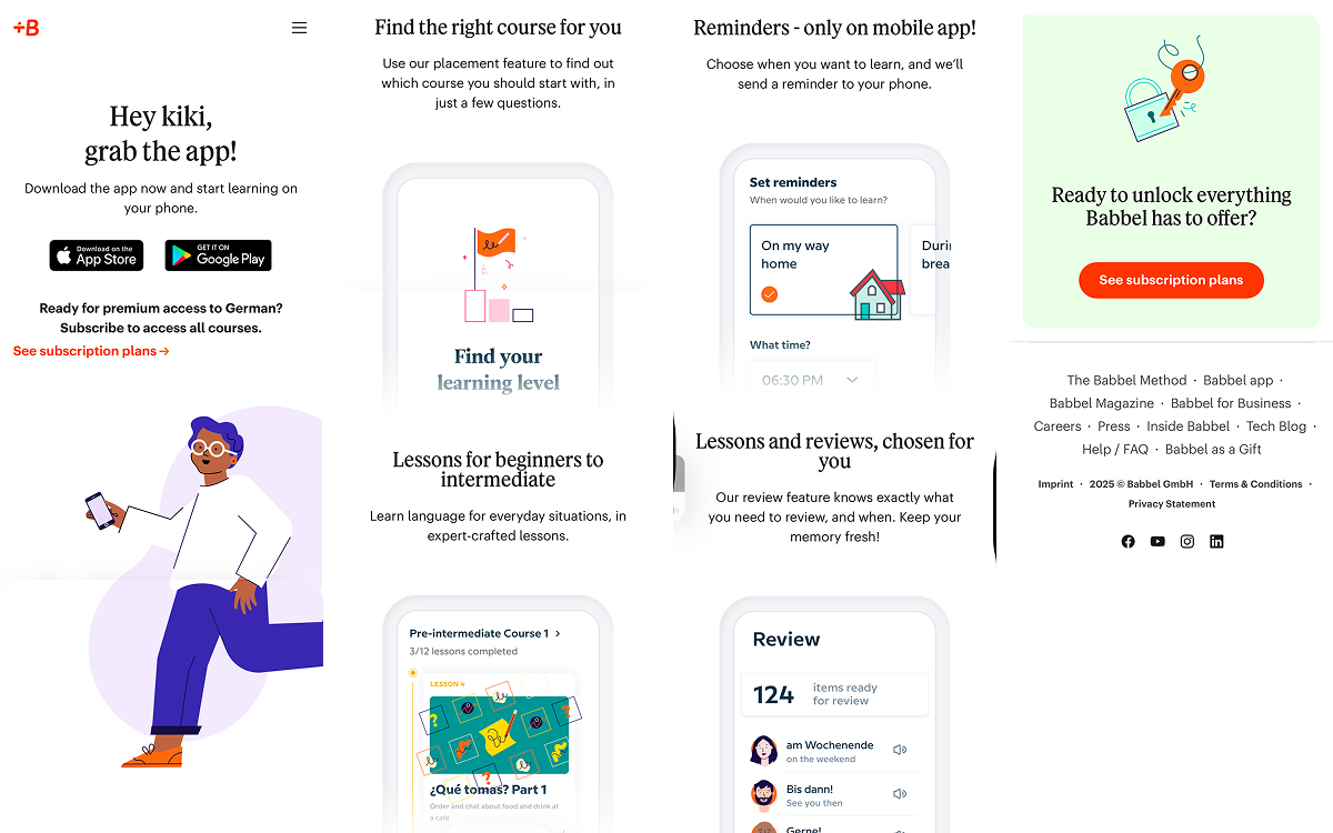 handover from web to app