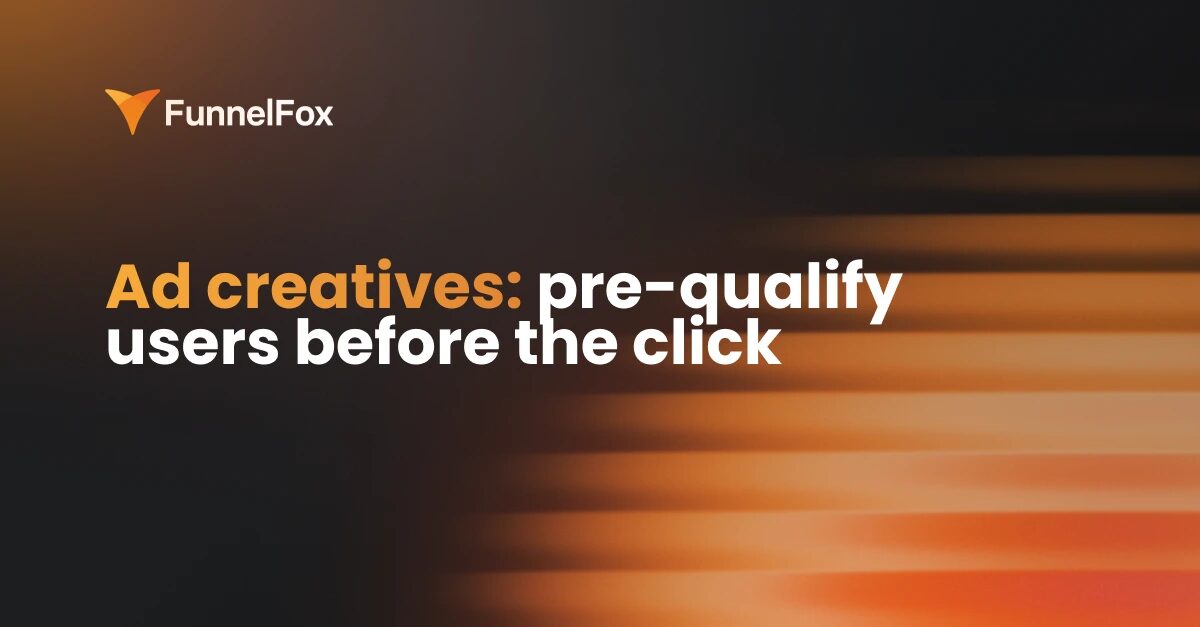 Web2app ad creatives