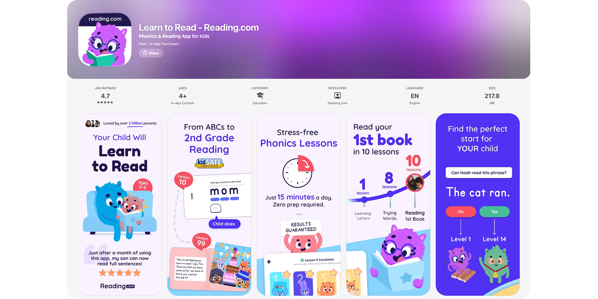 Reading.com on App Store
