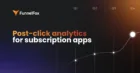 Post-click analytics for subscription apps