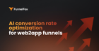 AI CRO for web2app funnels