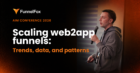 scaling web2app funnels