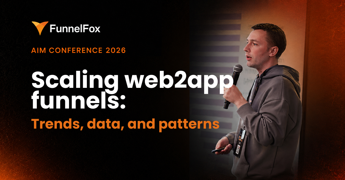 scaling web2app funnels