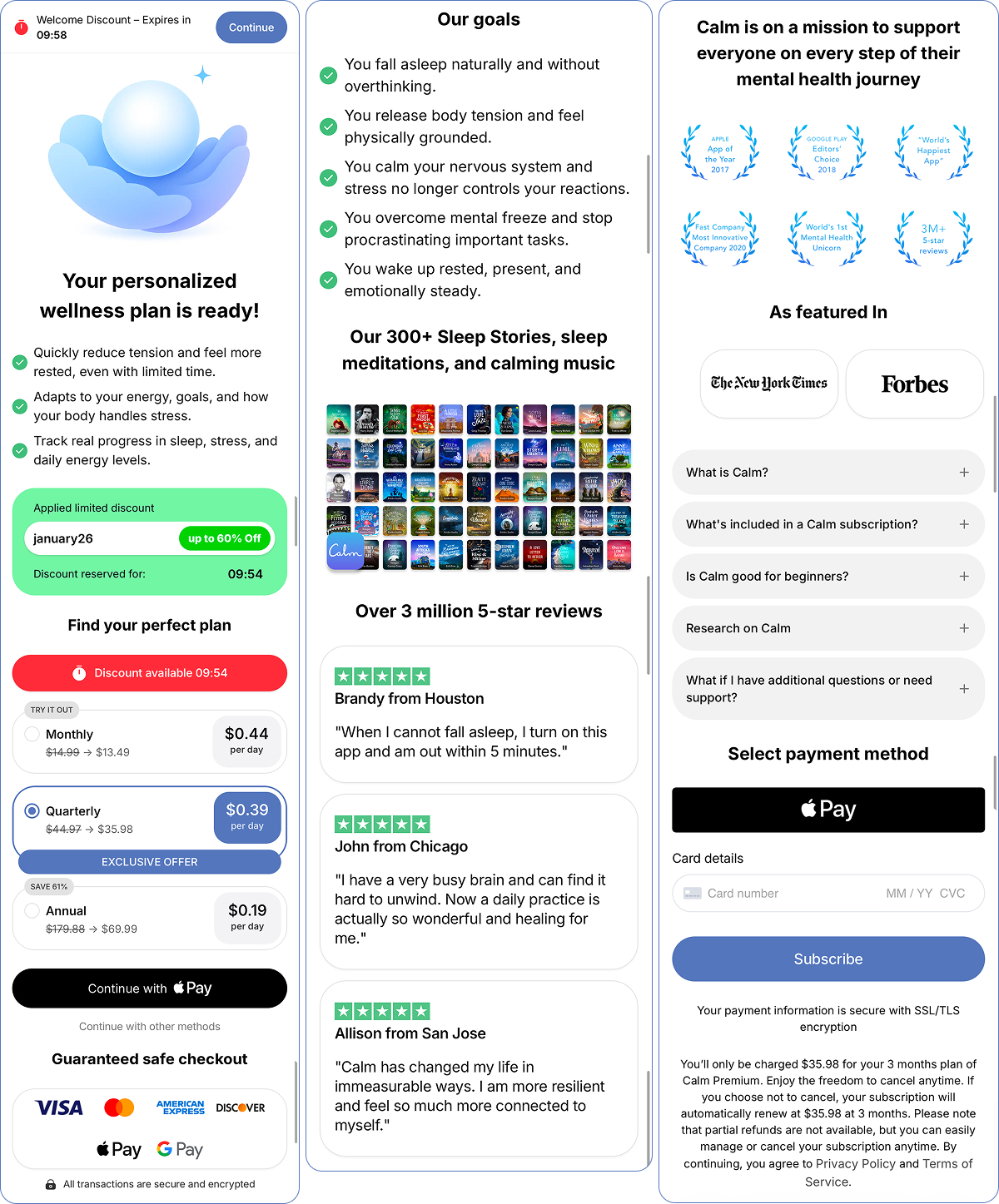 multi page web paywall