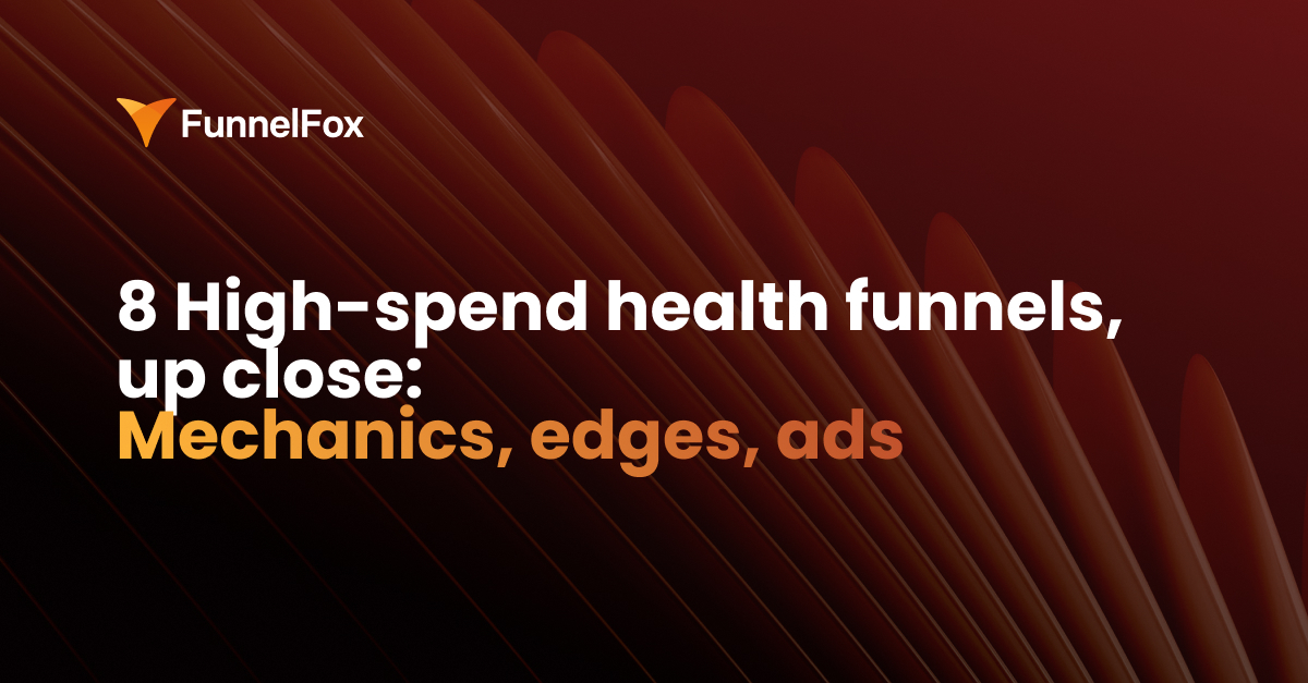web2app funnels for health apps