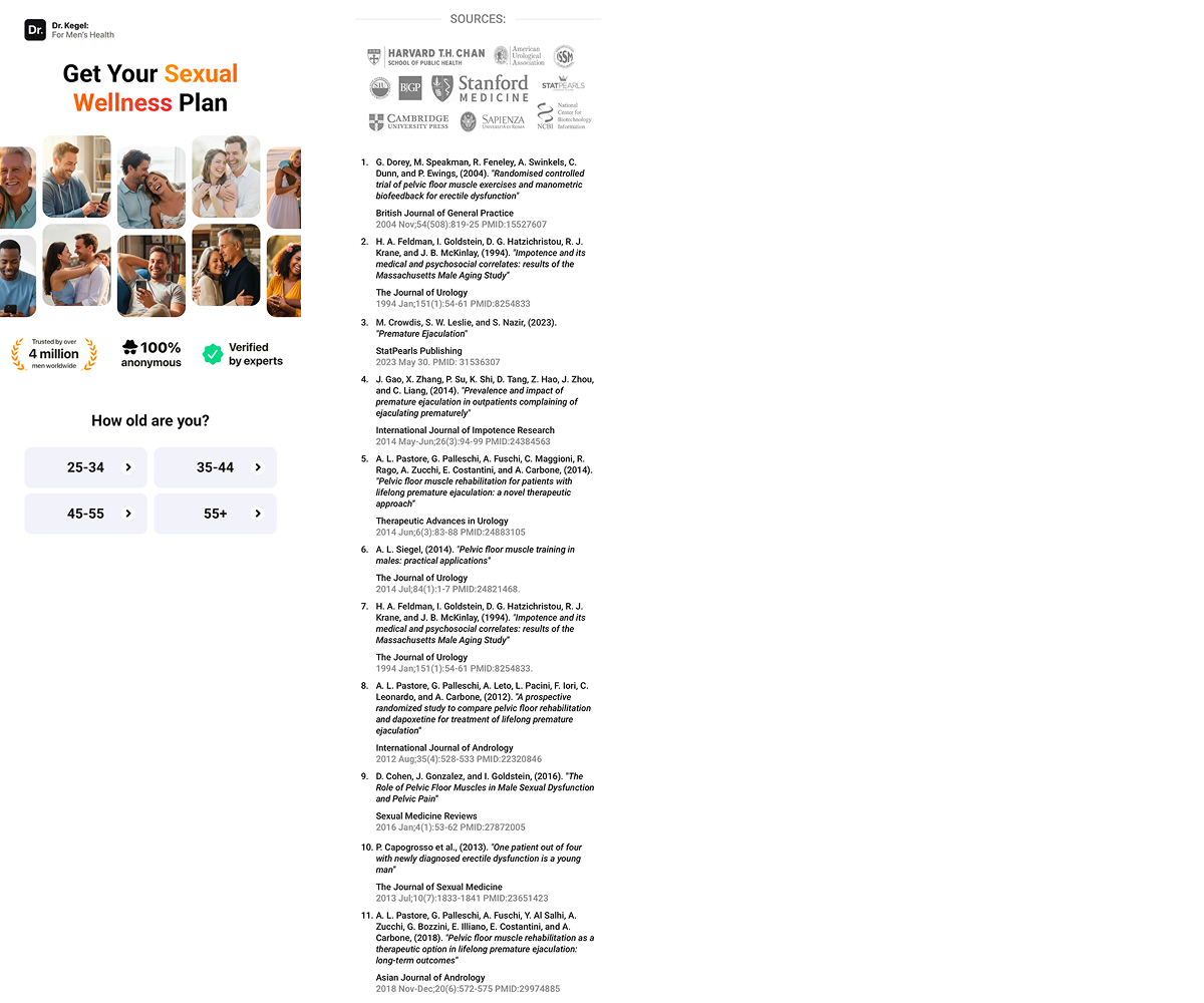 Dr. Kegel web2app funnel