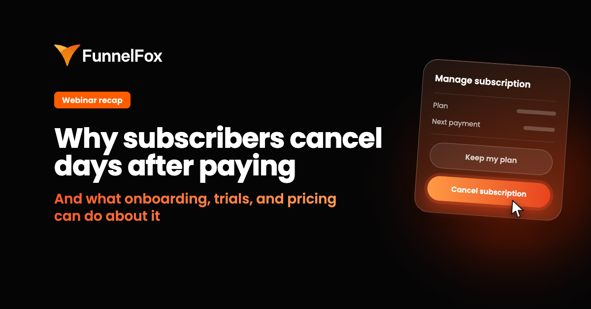Keeping users after the first payment: pricing, trials, and churn